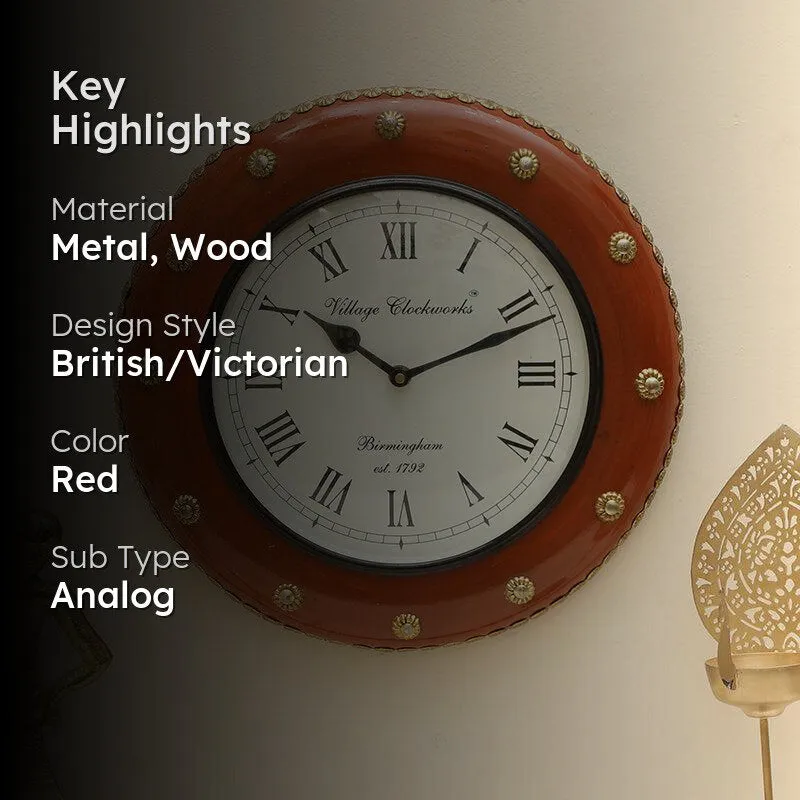 Ethereal Time Analog Wall Clock media 2