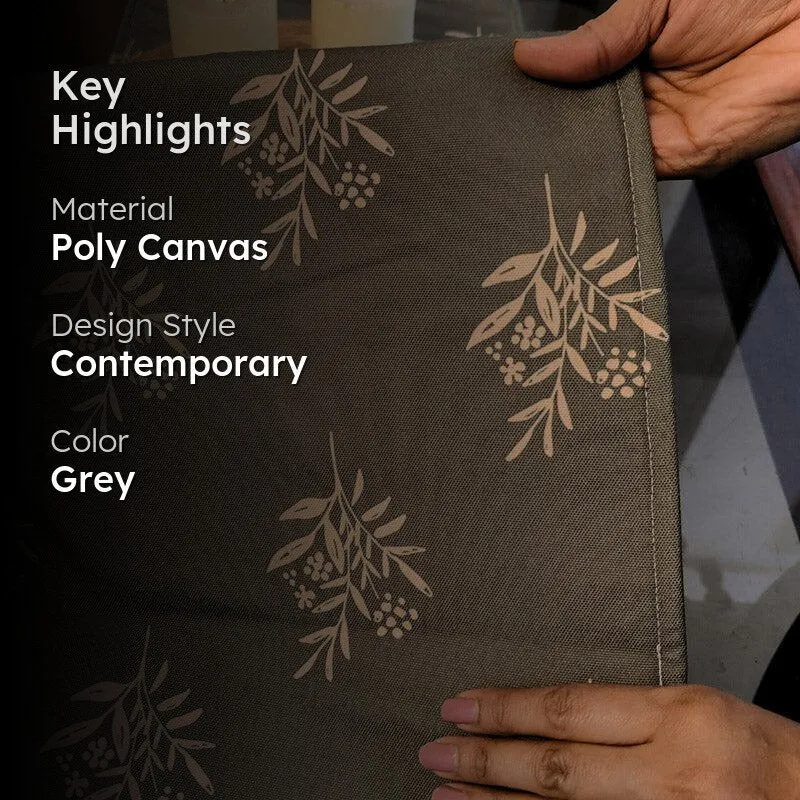 Hiresho Flora Poly Canvas Table Runner media 2