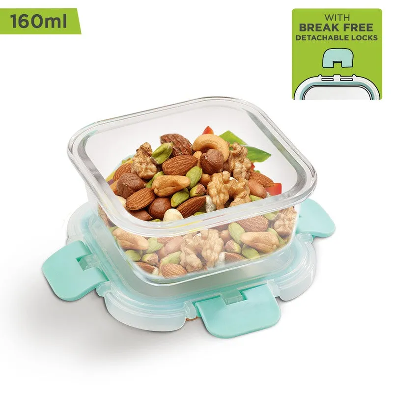 Packro Leak Proof Glass Lunch Box - 160 ML media 7