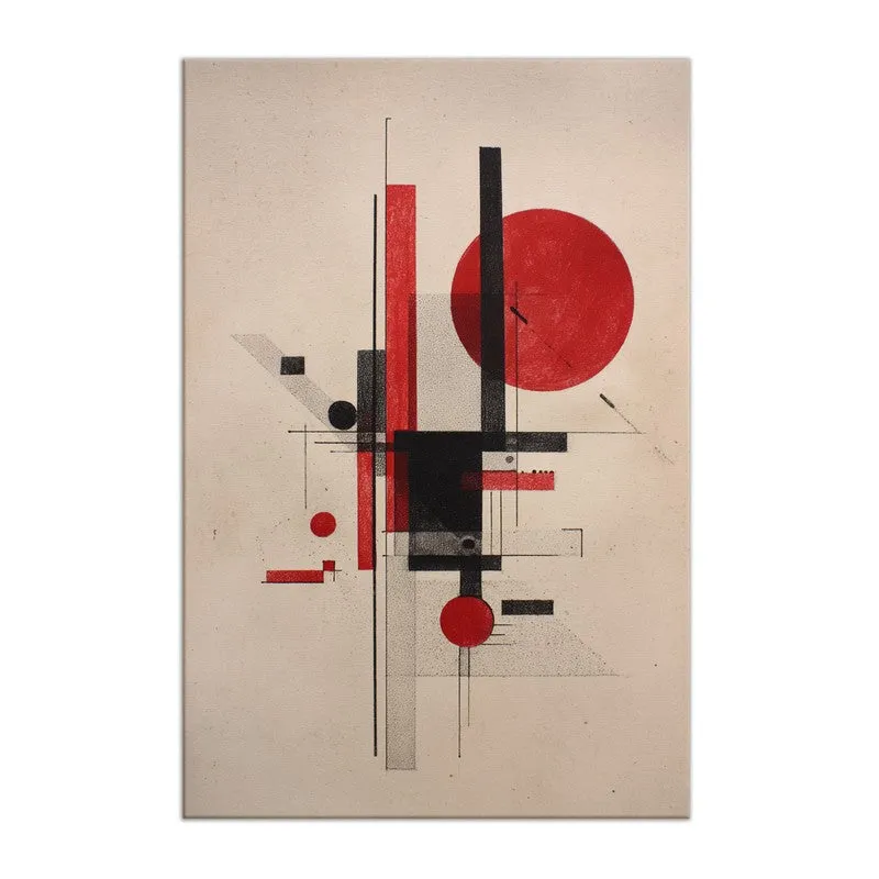 Modern Axis Composition Canvas Wall Art media 3