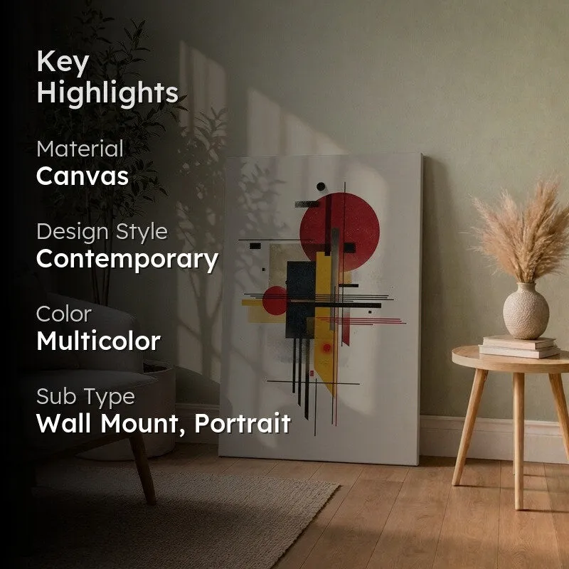 Structured Form Grid Canvas Wall Art media 2