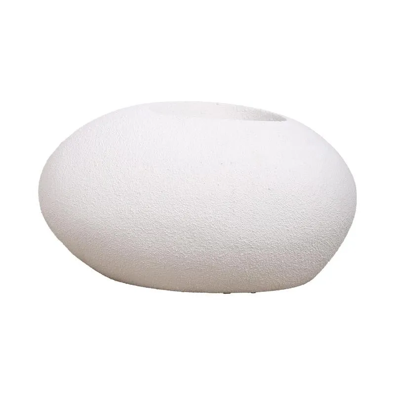 Pebblora Floor Planter - White - 5