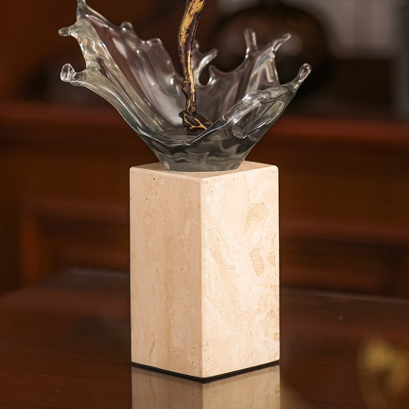 Serenique Flow Marble Showpiece media 5