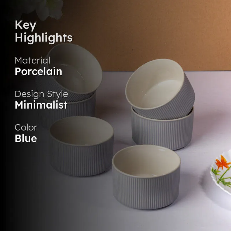 Ceyla Snack Bowl(250 mL) - Set Of Six media 2