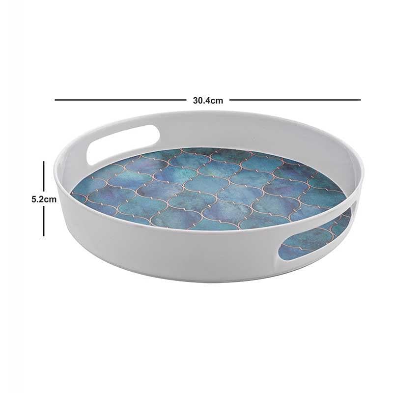 Morocconian Blue Serving Tray media 5