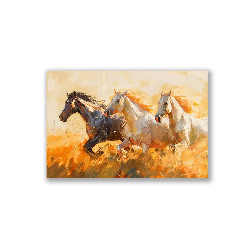 Galloping Triad Wall Art media 3