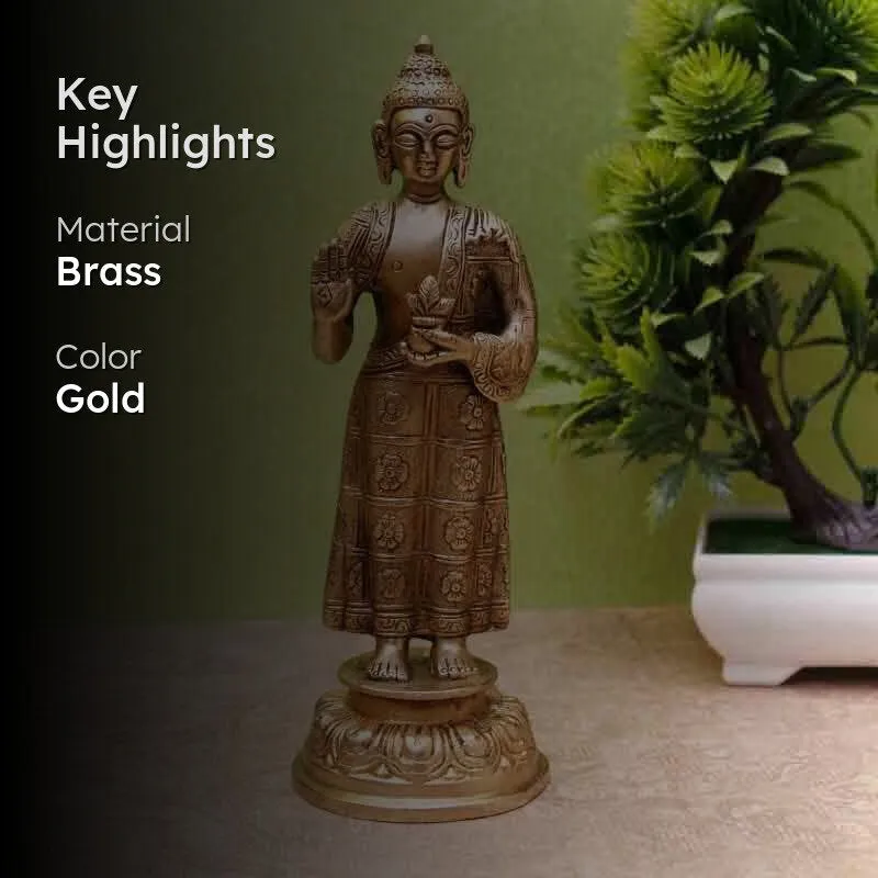 Tall Buddha Statue media 2
