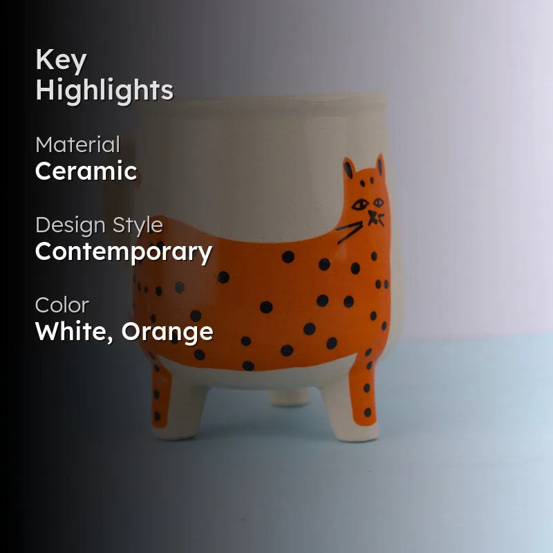 Polka Ceramic Coffee Mug (250 mL) media 2