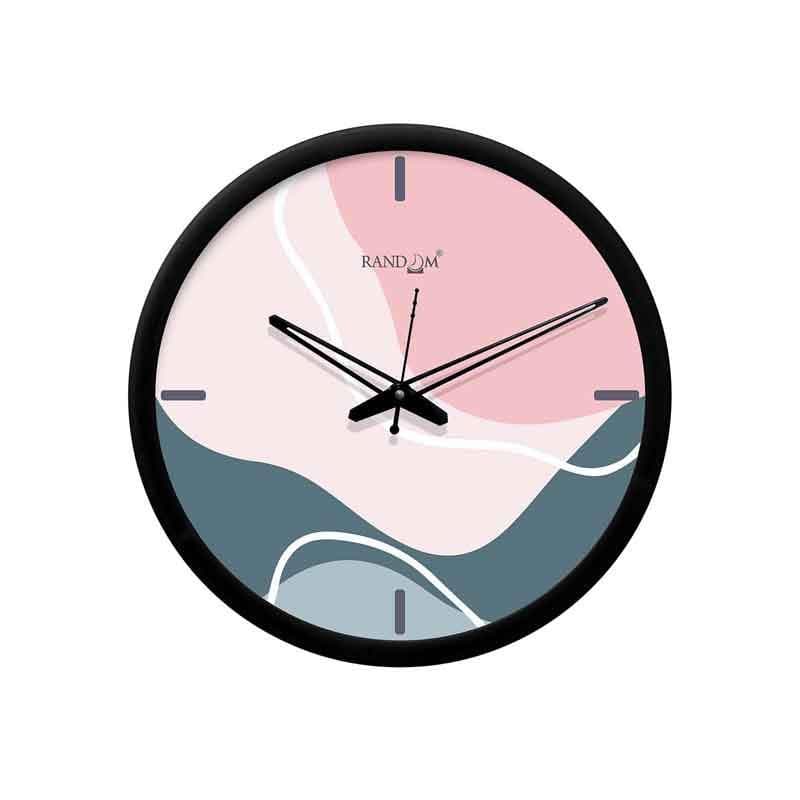 By the Beach Wall Clock - Pink media 3