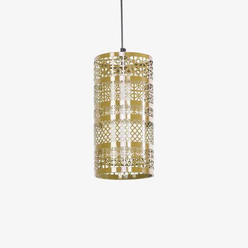 Orange Tree Mandawa Steel Ceiling Lamp Tall media 4