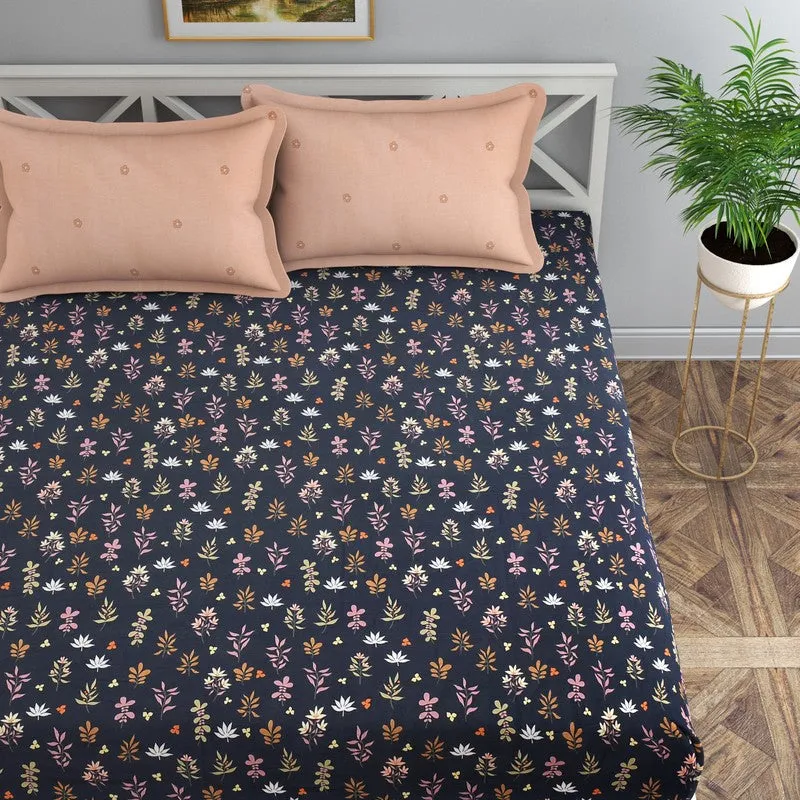 Bloom Shine Cotton Bedsheet - 180 TC media 3