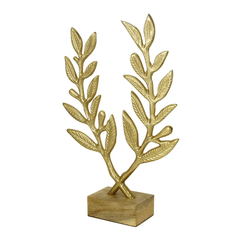 Gardenia Glam Showpiece - Gold media 3
