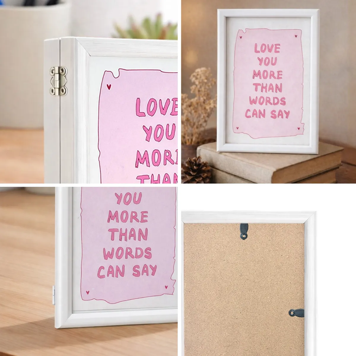 FormHaus MDF Photo Frame - White media 7