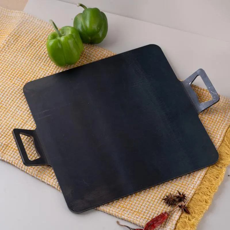 Ebony Iron Square Tawa - 31 cm media 3