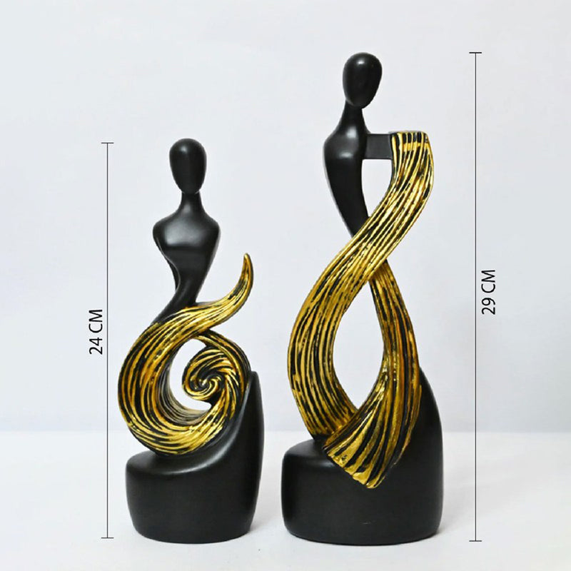 Celestial Cadence Luxury Showpiece - Set Of Two media 5