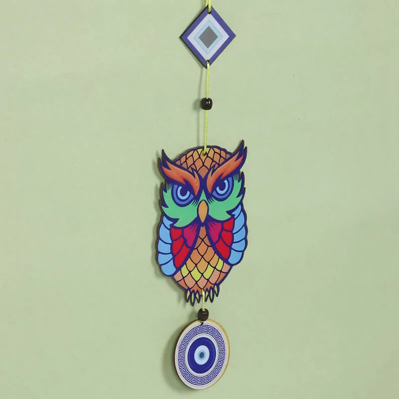 Color Burst Hoot MDF Wall Hanging media 5
