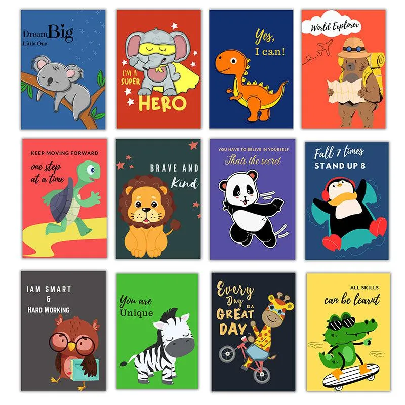 Whimsy Forest Wall Poster  - Set Of Twelve media 4