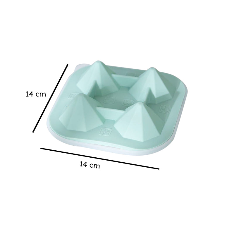 Diamond Cut Silicone Ice Cube Mould media 7