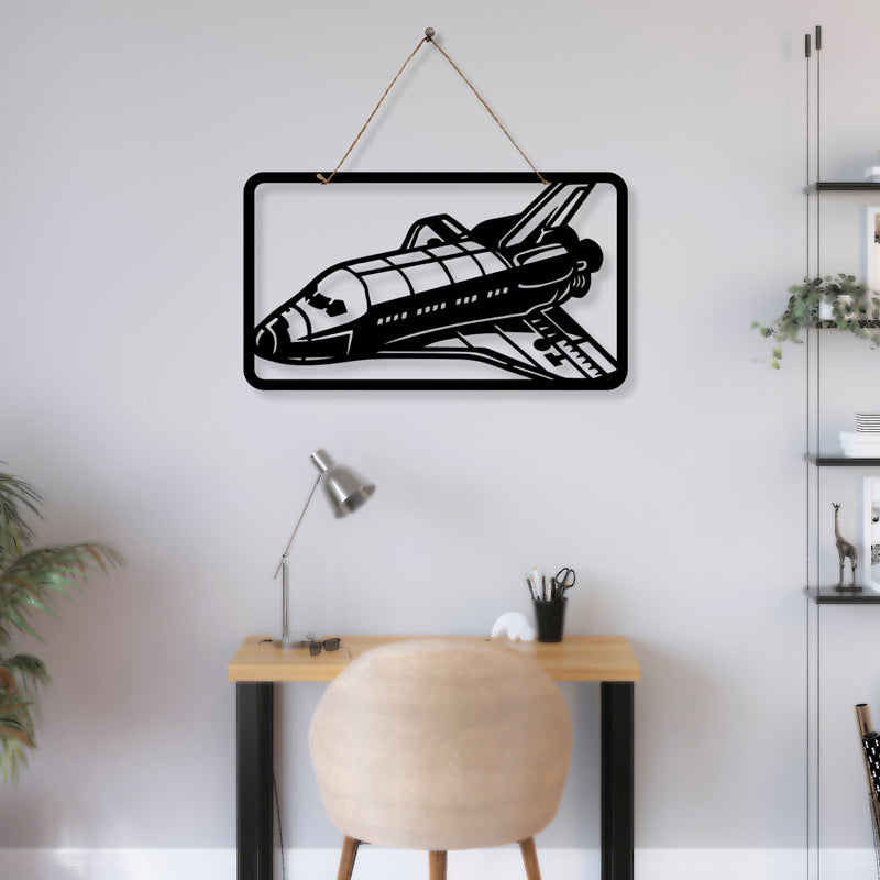 Flight Lines Iron Wall Accent