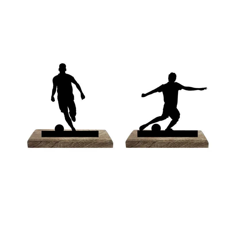 Soccer Duo III Showpiece - Set Of Two media 4