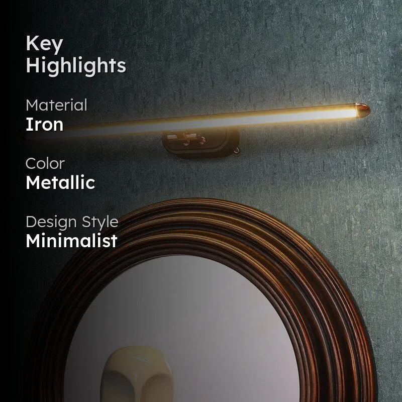 Krios Iron Wall Lamp - Metallic media 2