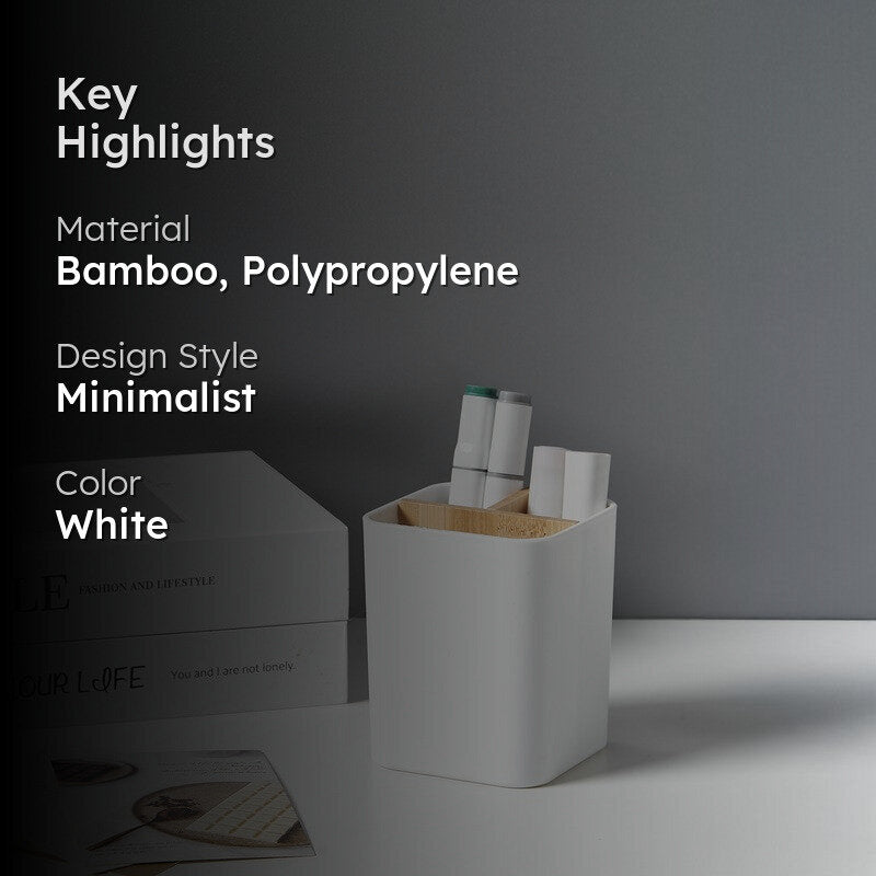 Dentio Toothbrush Holder - White media 2