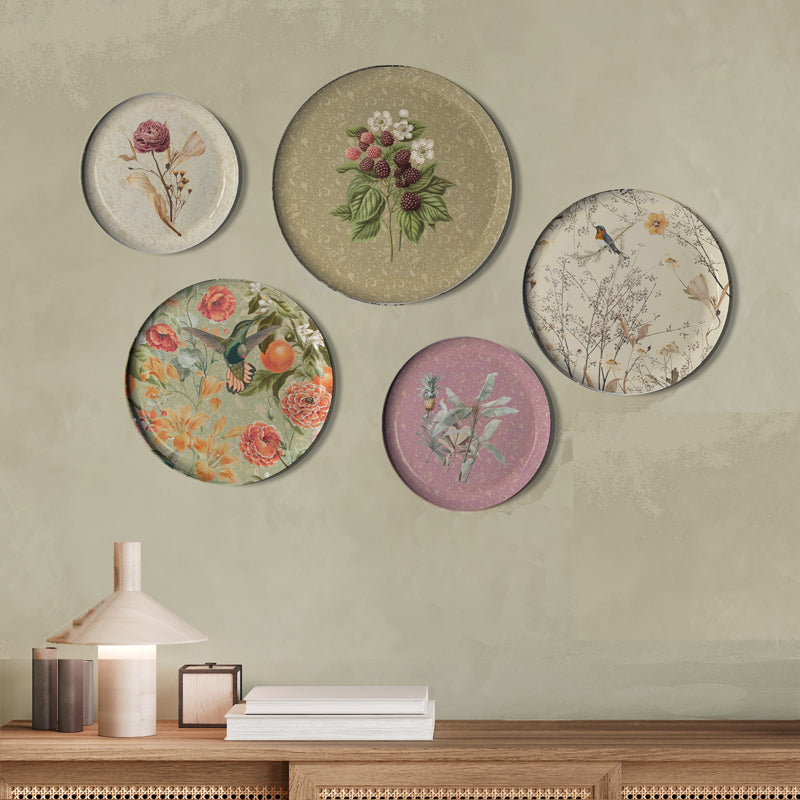 Artira Metal Wall Plate - Set Of Five media 3