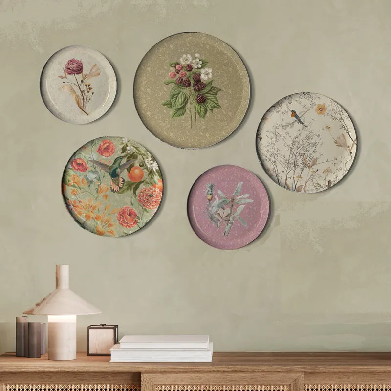 Artira Metal Wall Plate - Set Of Five media 3