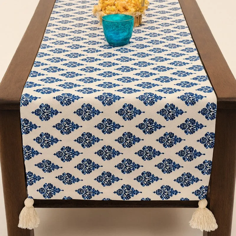Ranjika Tassel Table Runner media 3