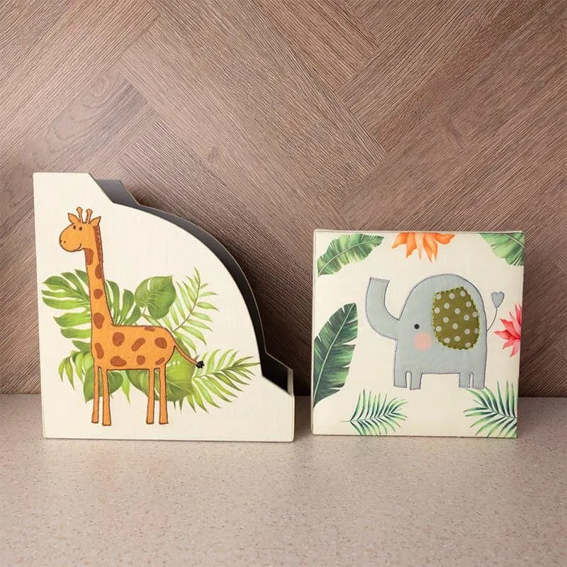 Giraffe Jolly Organiser Set (Jungle Collection) - Set Of Two media 4