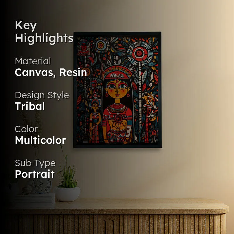 Divine Tribal Delve Wall Art media 2