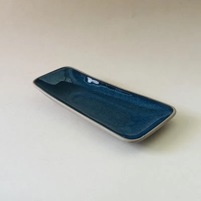 Azzure Ceramic Platter - Blue media 4