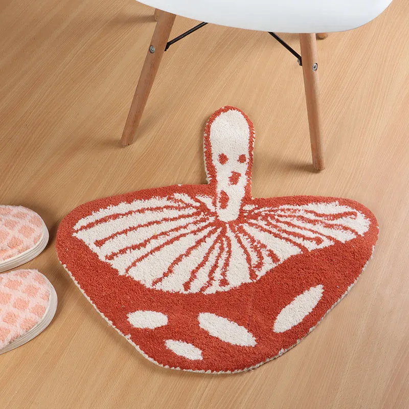 Shroom Fantasy Poly Cotton Bath Mat media 1