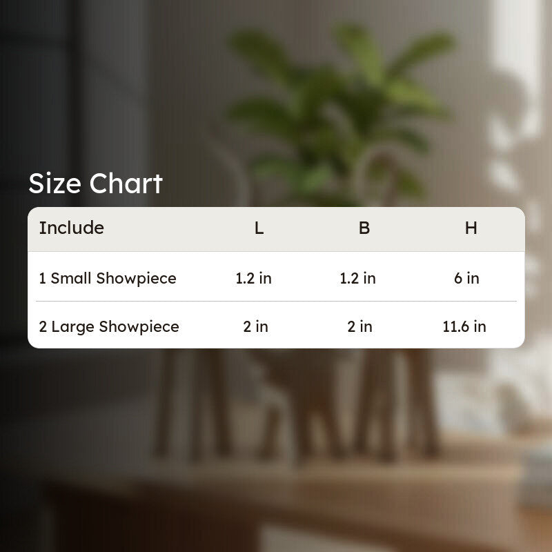 Serene Elephant Family Showpiece - Set Of Three media 6