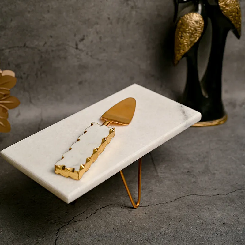 Enova Marbel Cake Stand media 1