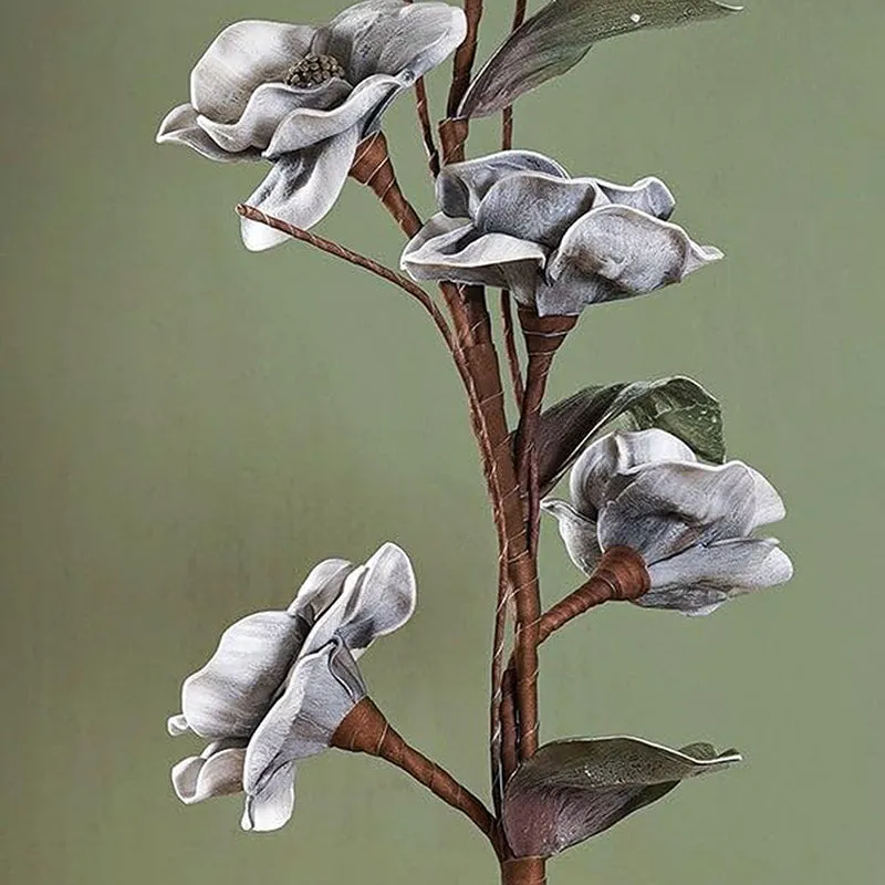Moonkissed Magnolia Artificial Flower Without Vase - Lilac media 3