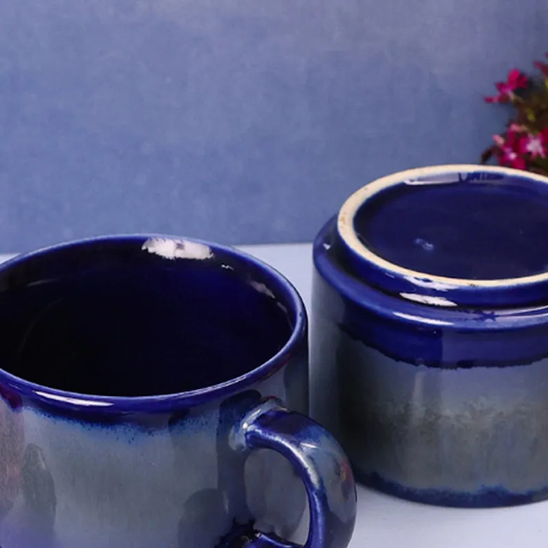 Caterina Ceramic Tea Cup (170 mL Each) - Set of Four media 4