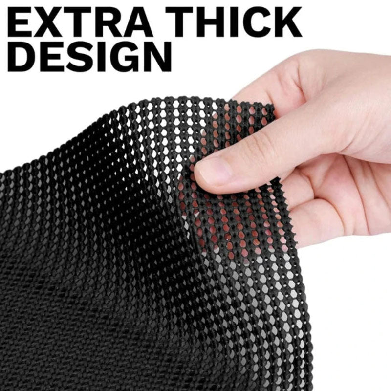 Neat Stack Kitchen Shelf Liner Mat (Black) - Set Of Two media 4