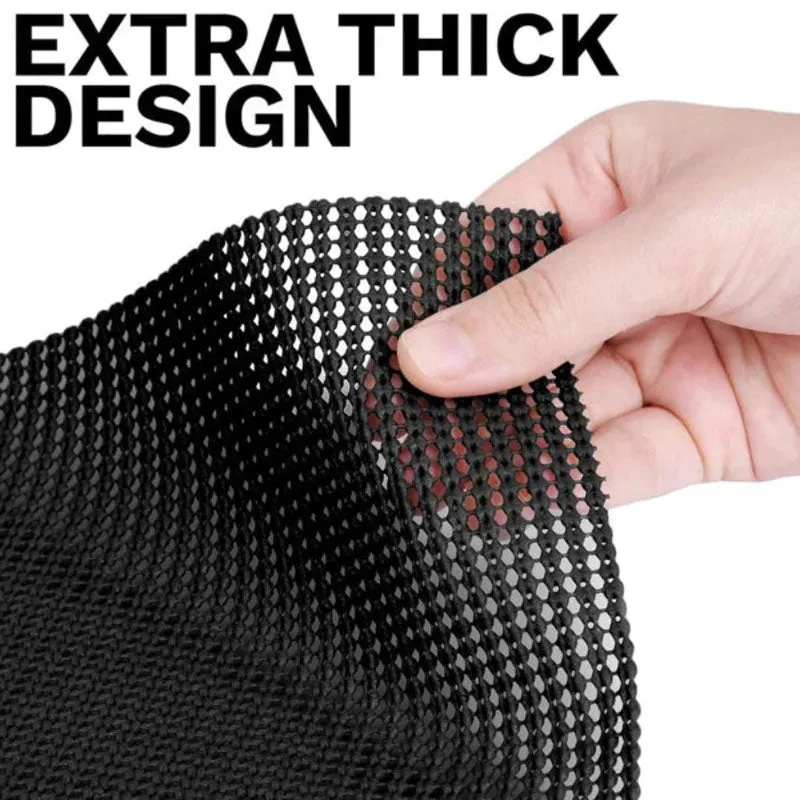 Neat Stack Kitchen Shelf Liner Mat (Black) - Set Of Two media 4