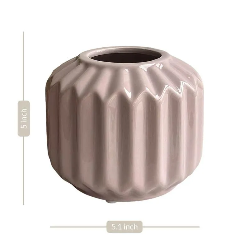 Esko Edge Vase - Pink - 4