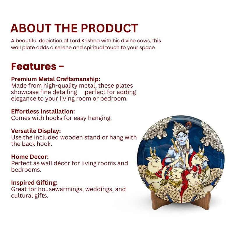 Temple Tales Decorative Wall Plates - Set Of Two media 7
