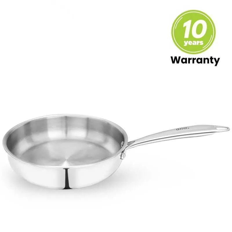 Venko Stainless Steel Frying Pan - 1900 ML media 6