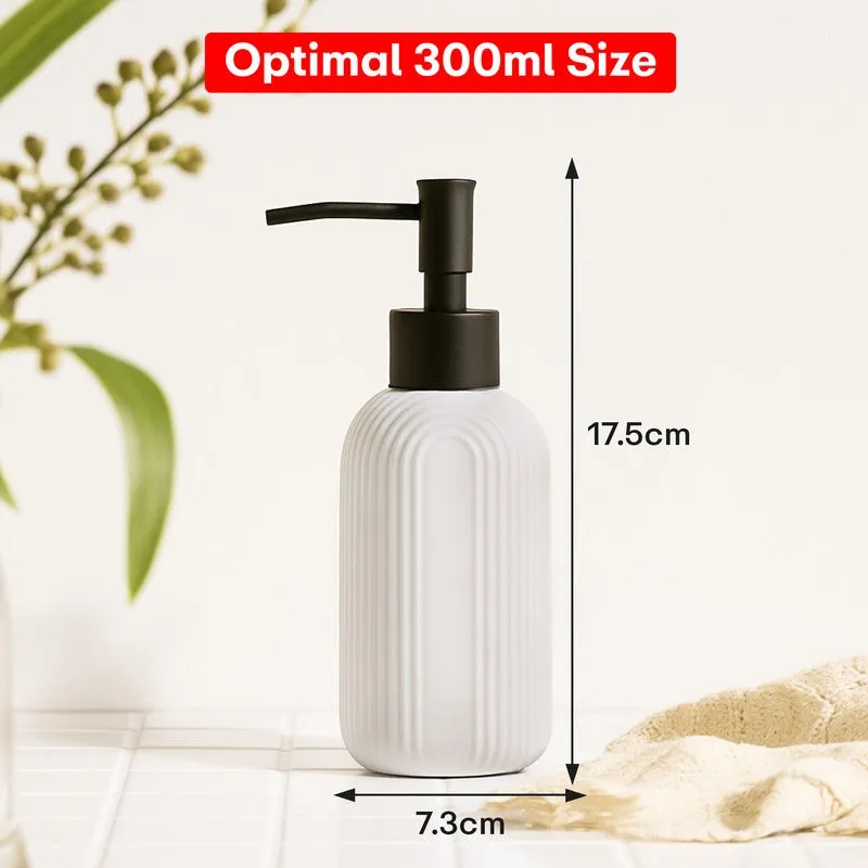 Rioware CalmCurve Liquid Soap Dispenser (300 ML) - White media 9