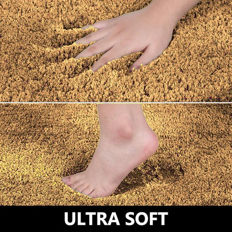 BathEase Anti Skid Runner Rug - Rust media 8