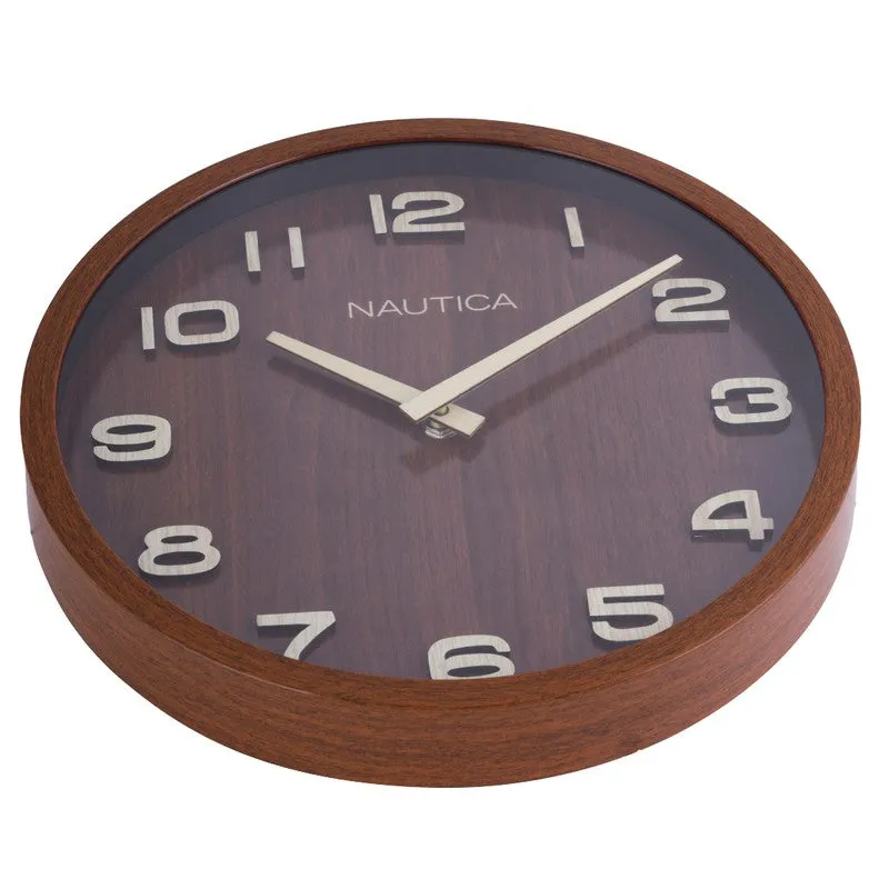 Nautica Orbit Analog Wall Clock media 4