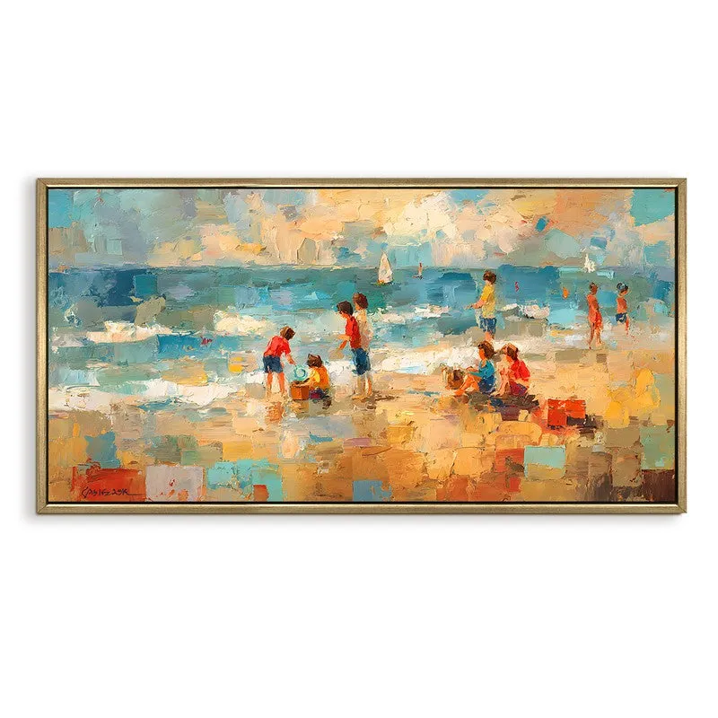 Seabreeze Canvas Wall Painting With Frame media 3