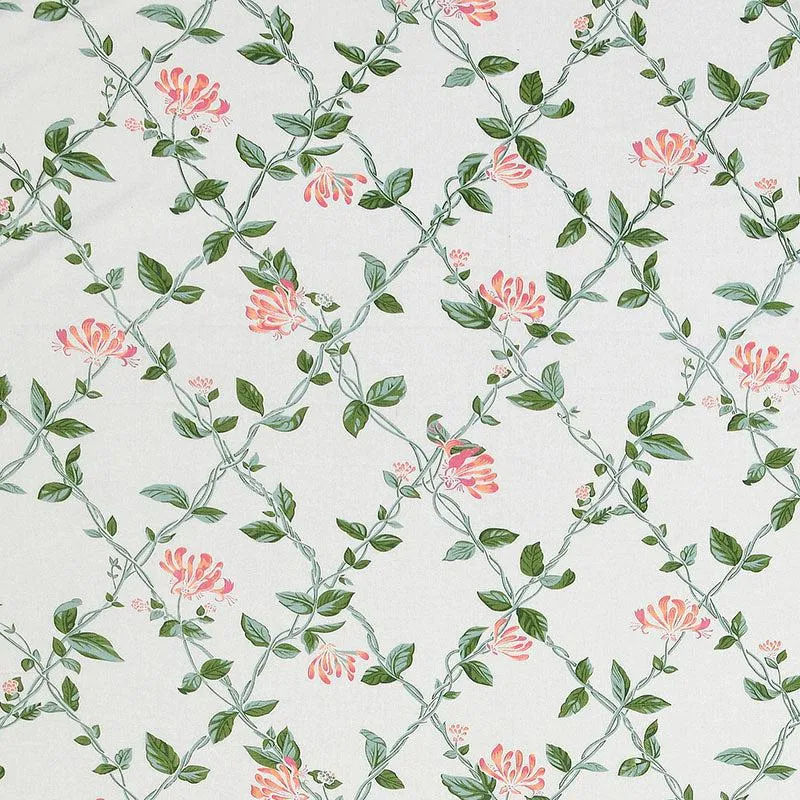 Coastal Gardenia Floral Cotton Bedsheet - 180 TC media 6