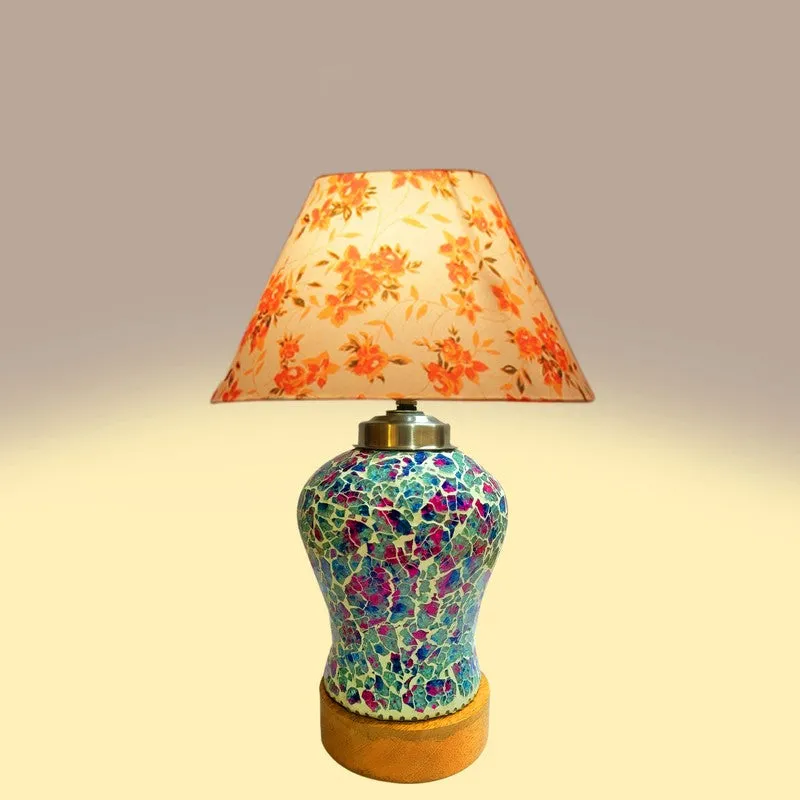 Floranisse Fleur Cone Wooden Table Lamp media 6