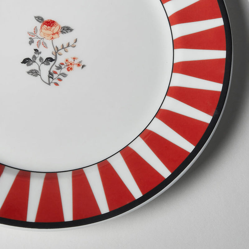 India Circus Scarletta Bone China Dinner Plate image 5