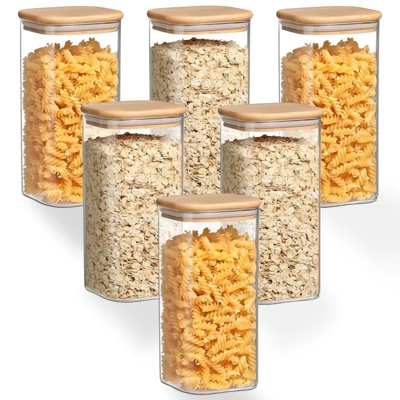 Jarin Glass Jar (600 mL Each) - Set Of Six media 4